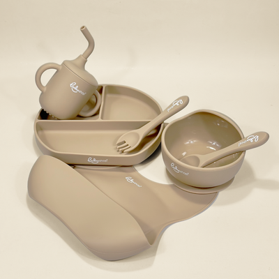 Gentle Bites Étkészlet Hozzátápláláshoz Világos Sárgabarack színben