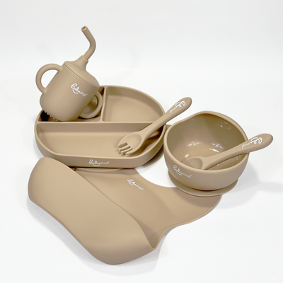 Gentle Bites Étkészlet Hozzátápláláshoz Világos Sárgabarack színben