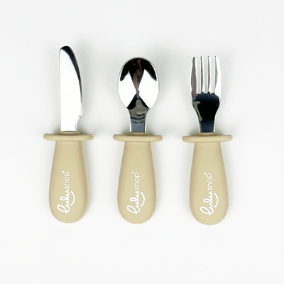 Evőeszköz készlet Világos krém színben