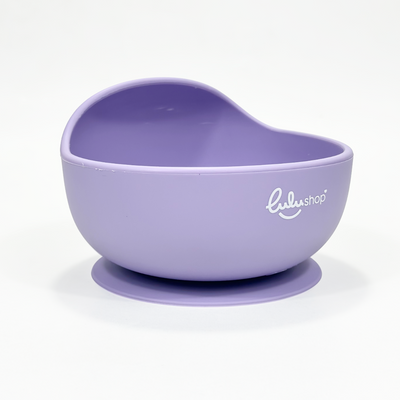 Tálka szívószállal Levendula színben