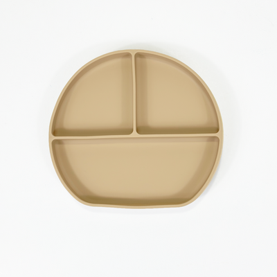 Tányér Hozzátápláláshoz Világos sárgabarack színben