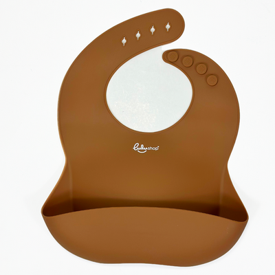 Előke zsebbel Kakaó színben