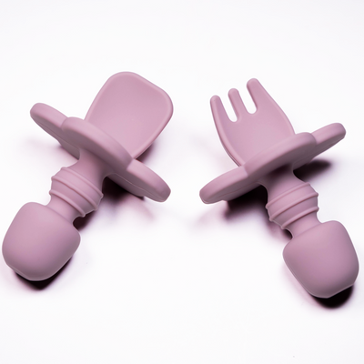 Mini Villa és kanál készlet Muskátli rózsaszszín színben