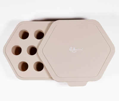 Fagyasztótálca Etetőcumihoz Fehér homok színben