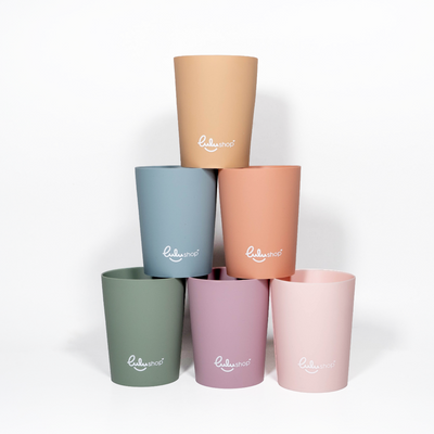 Szilikon Pohár Muskátli rózsaszszín színben