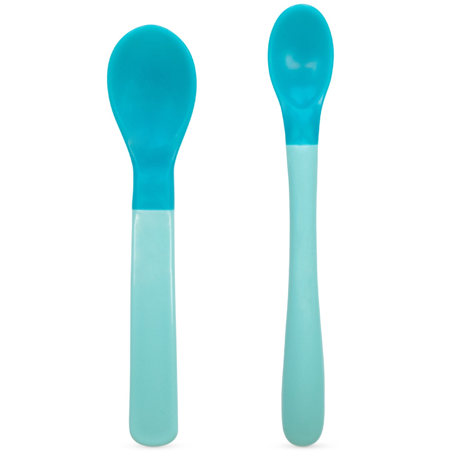 Baboo® hőérzékeny etetőkanál szett (2 db) Lagoon Fiesta 4+ hónapos kortól