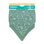 Baboo® dupla rétegű muszlin bandana előke 2 db Green
