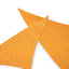 Baboo® dupla rétegű muszlin bandana előke 2 db Narancs