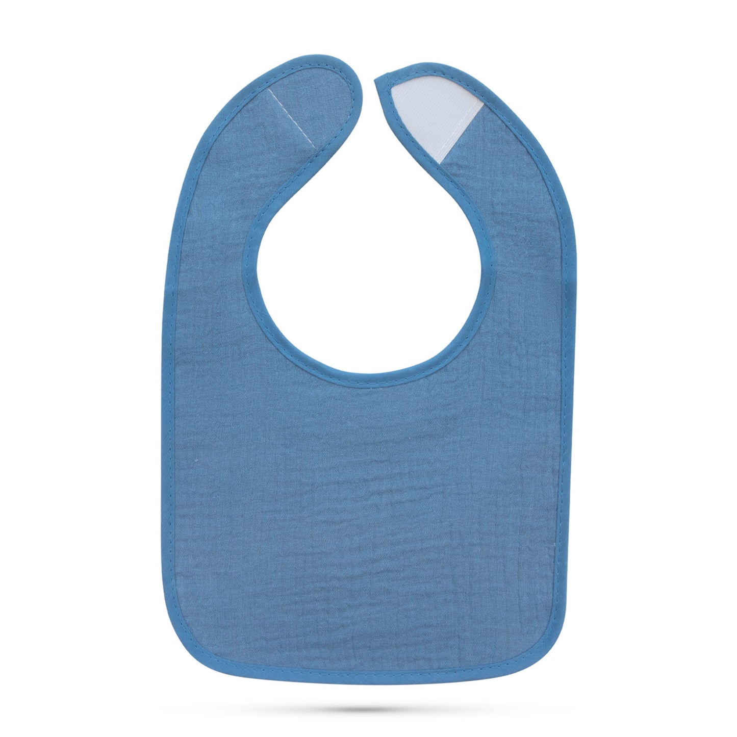 Baboo® muszlin előke dupla réteggel & PEVA 2 db Blue
