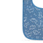 Baboo® muszlin előke dupla réteggel & PEVA 2 db Blue