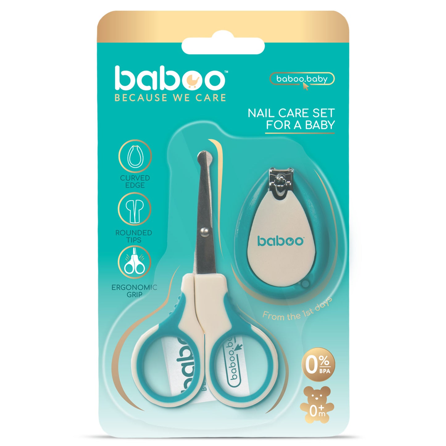 Baboo® baba manikűrkészlet 0+ hónapos kortól