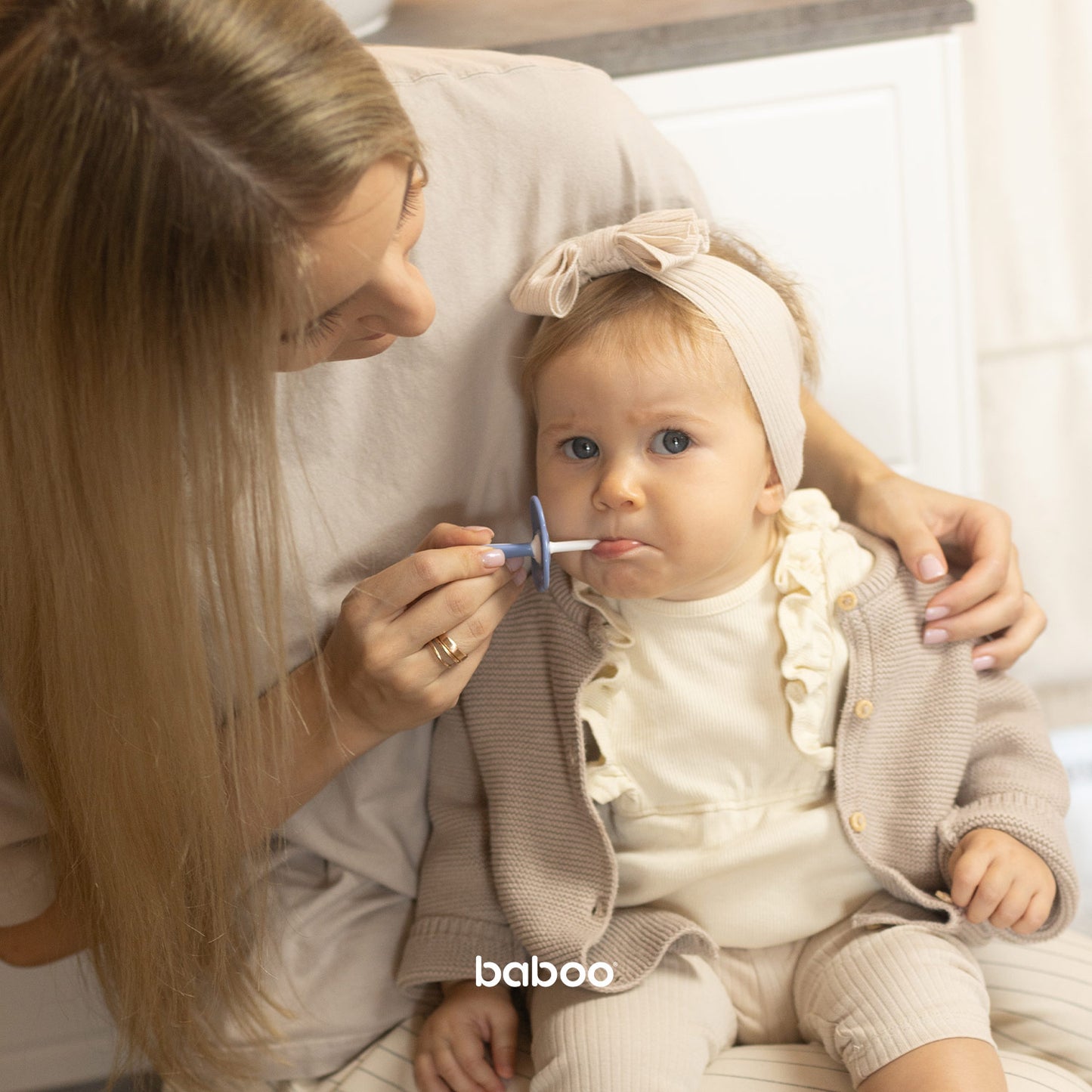Baboo® fogkefe szett 6+ hónapos kortól Blue Haze