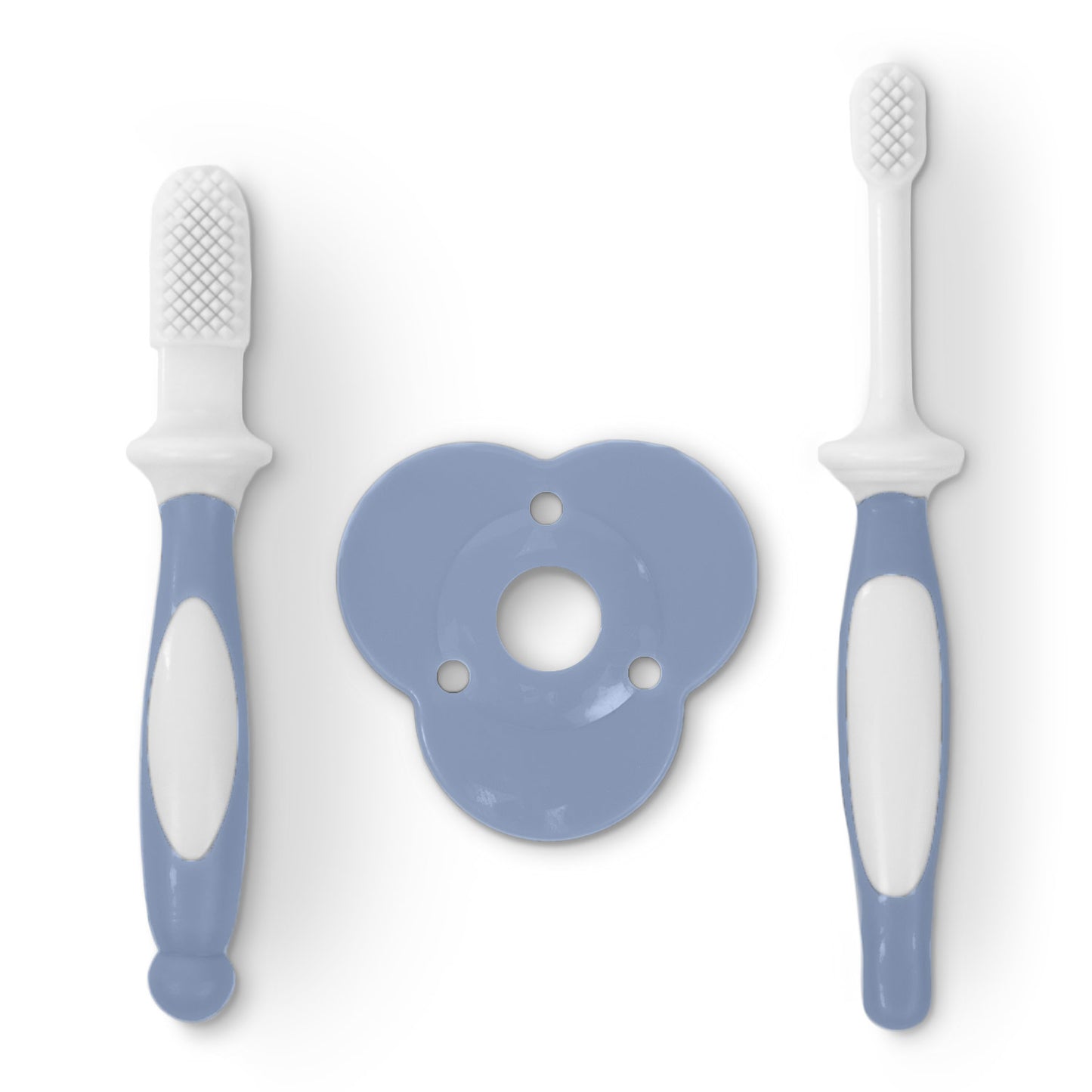 Baboo® fogkefe szett 6+ hónapos kortól Blue Haze
