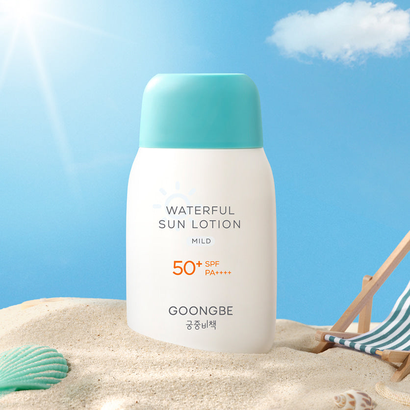 GOONGBE® Hidratáló Ásványi Fényvédő Naptej SPF50+ PA++++, 80 g