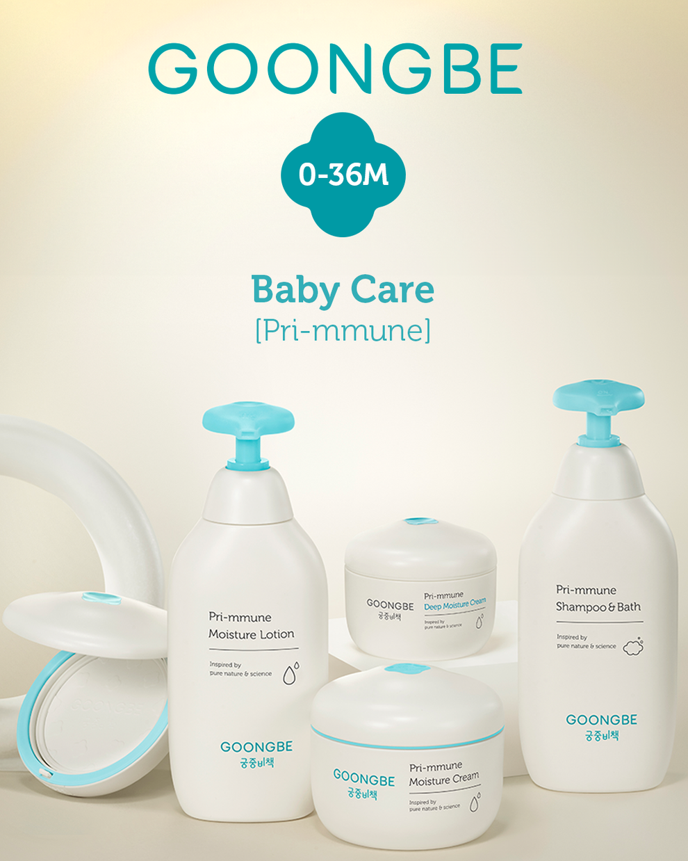 GOONGBE® Baba Nyugtató Testápoló, 150 ml