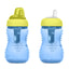 Baboo® szilikon csőrös itatópohár 260 ml Blue 6+ hónapos kortól