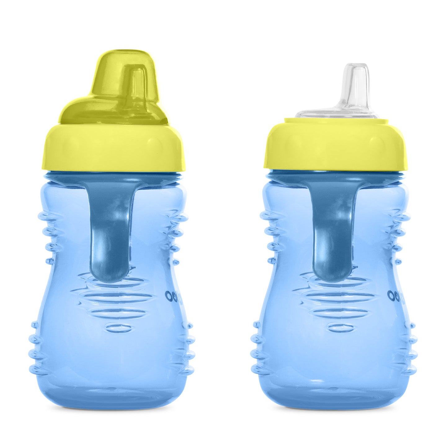 Baboo® szilikon csőrös itatópohár 260 ml Blue 6+ hónapos kortól