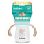 Baboo® szilikon szívószálas itatópohár 260 ml Cacao Au Naturale 9+ hónapos kortól