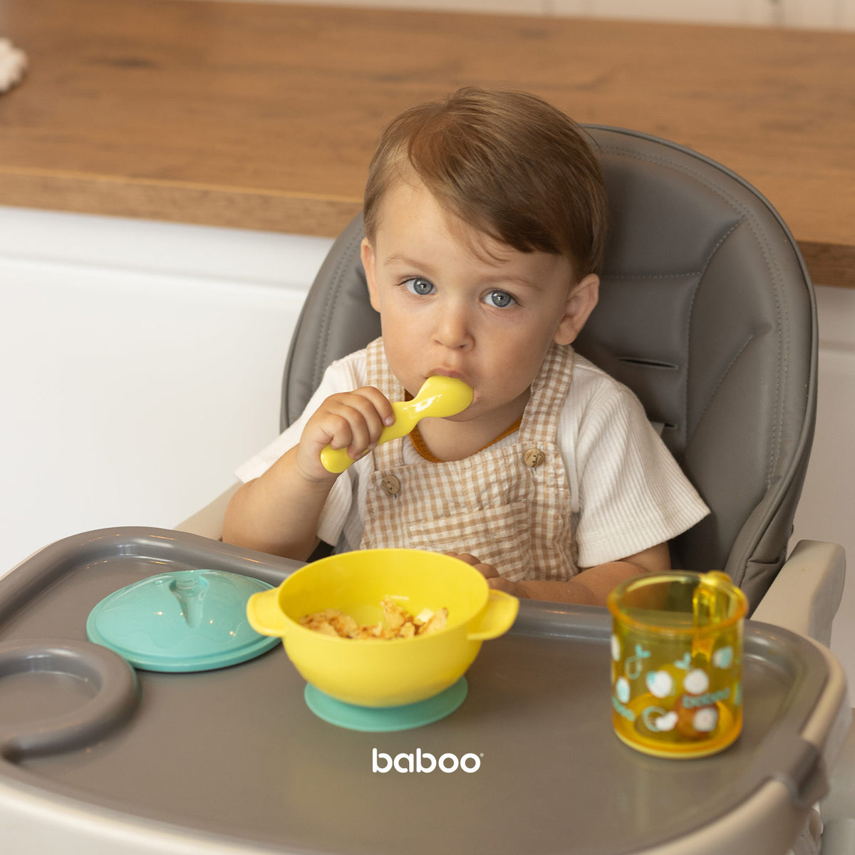 Baboo® Csúszásmentes talpú gyermekpohár, 170 ml