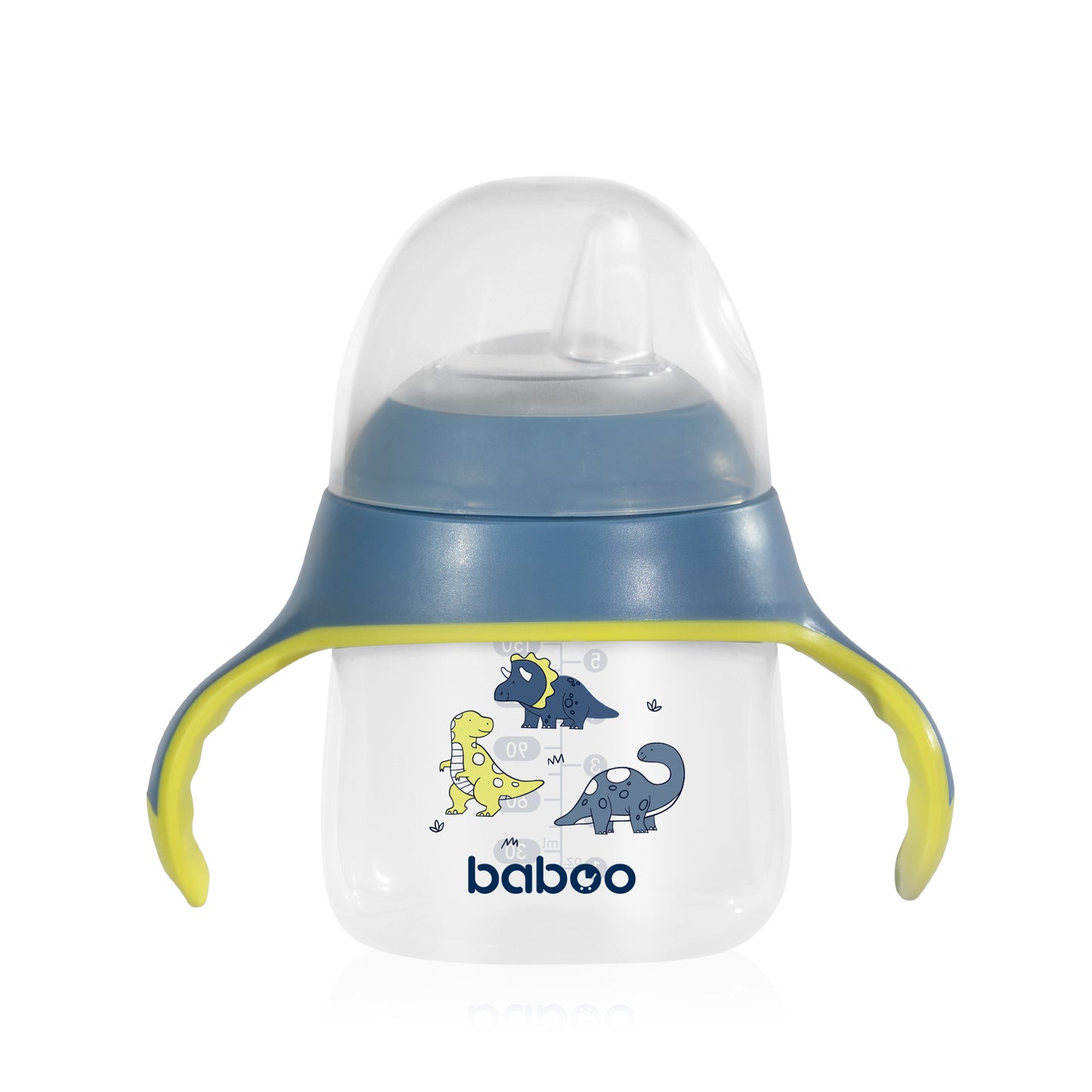 Baboo® szilikon csőrös itatópohár, 150 ml, 6 hó+