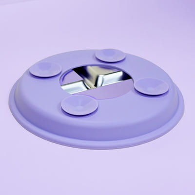 Tányér Hozzátápláláshoz Levendula színben