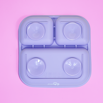 Tányér Hozzátápláláshoz Levendula színben