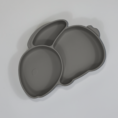 Nyuszi Formájú Tányér Ködszürke színben