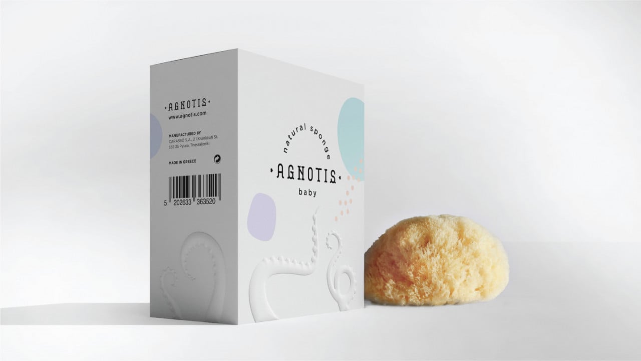 Agnotis® Természetes szivacs babáknak