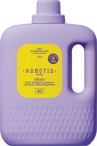 Agnotis® Hipoallergén mosószer az egész családnak, 1800 ml