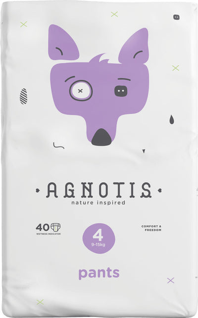 Agnotis® Hipoallergén bugyipelenka, 4-es méret (9–15 kg), 40 db